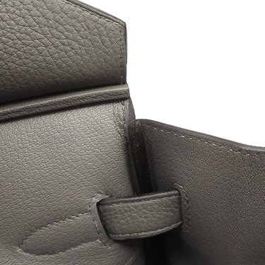 エルメス HERMES バーキン35 グリメイヤー トゴ ハンドバッグ シルバー金具