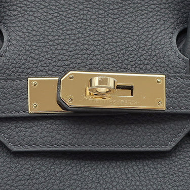 エルメス HERMES バーキン30 グリミスティ トゴ ハンドバッグ シャンパンゴールド金具