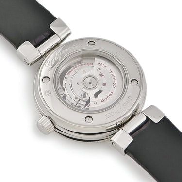 腕時計 オメガ OMEGA デ ヴィル レディーマティック 425.32.34.20.60.001 自動巻き レディース 純正ダイヤ パープル