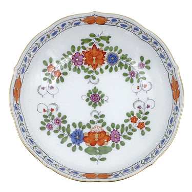 マイセン MEISSEN インドの華 カップ＆ソーサー 6客セット ホワイト×マルチカラー×ゴールド 陶磁器 食器 白 コーヒー ティー