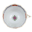 マイセン MEISSEN インドの華 カップ＆ソーサー 6客セット ホワイト×マルチカラー×ゴールド 陶磁器 食器 白 コーヒー ティー