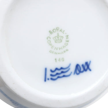 ロイヤルコペンハーゲン ROYAL COPENHAGEN ブルーフルーテッド 急須 湯呑み5点セット ブルー×ホワイト 陶磁器 食器 茶器セット 青