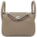 エルメス HERMES リンディ 2 ミニ 20 エトゥープ トリヨンクレマンス ショルダーバッグ シルバー金具 新品 未使用 グレージュ 新刻印