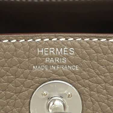 エルメス HERMES リンディ 2 ミニ 20 エトゥープ トリヨンクレマンス ショルダーバッグ シルバー金具 新品 未使用 グレージュ 新刻印