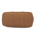 エルメス HERMES ガーデンパーティーTPM ゴールド ネゴンダ トートバッグ シルバー金具 茶