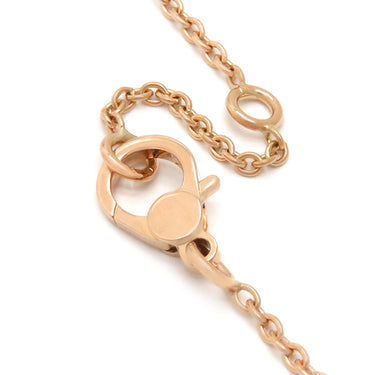 エルメス HERMES フィネス ダイヤ H219315B ピンクゴールド  K18PG ダイヤモンド ネックレス