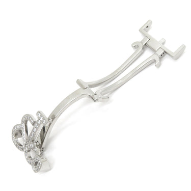 ジェイコブ JACOB&CO 純正 5タイムゾーン シルバー ステンレススチール アフターダイヤ 腕時計パーツ バックル 20mm幅対応 ダイヤ ステンレス スチール SS パーツ 替え シルバー