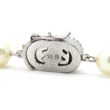 TASAKI TASAKI パールホワイト パール シルバー ネックレス 真珠 パール 一連 SV シルバー