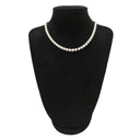 TASAKI TASAKI パールホワイト パール シルバー ネックレス 真珠 パール 一連 SV シルバー