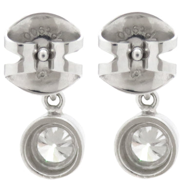 TASAKI TASAKI プラチナシルバー Pt900 ダイヤモンド ピアス タサキ ダイヤ プラチナ900 1P 一粒 ラウンド