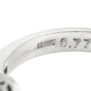 ノンブランド NON BRAND ヒスイ ダイヤリング プラチナシルバー Pt900 ヒスイ ダイヤモンド リング 指輪 翡翠 9.5号