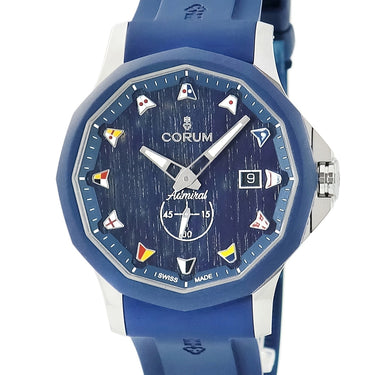 腕時計 コルム CORUM アドミラルズカップ 395.101.22/F373 WB12 自動巻き メンズ 未使用 デイト スモセコ 信号旗 12角形