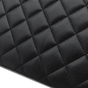 シャネル CHANEL ビジネスアフィニティ A93750 ブラック キャビアスキン 2WAYバッグ シャンパンゴールド金具 ショルダー ハンドバッグ 黒