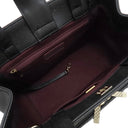 シャネル CHANEL ビジネスアフィニティ A93750 ブラック キャビアスキン 2WAYバッグ シャンパンゴールド金具 ショルダー ハンドバッグ 黒