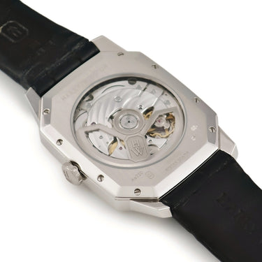 ハリーウィンストン Harry Winston エメラルド オートマティック 33mm EMEAHD33WW001 自動巻き メンズ K18WG ブルー グラデーション