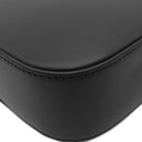 グッチ GUCCI ダブルGプレート 739721 ブラック レザー 2WAYバッグ シルバー金具 黒 ショルダー 斜め掛け クラッチ