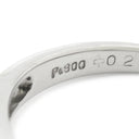 ノンブランド NON BRAND アレキサンドライト ダイヤリング プラチナシルバー Pt900 アレキサンドライト ダイヤモンド リング 指輪 ソーティング 10号