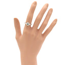 ノンブランド NON BRAND アレキサンドライト ダイヤリング プラチナシルバー Pt900 アレキサンドライト ダイヤモンド リング 指輪 ソーティング 10号