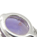 ノンブランド NON BRAND ラベンダーヒスイ プラチナシルバー Pt900 ラベンダー翡翠 ダイヤモンド ペンダントトップ 翡翠 紫