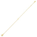 カルティエ Cartier ダムール XS B6045617 イエローゴールド K18YG ダイヤモンド ブレスレット 1Pダイヤ 一粒 750 18K 18金