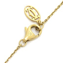 カルティエ Cartier ダムール XS B6045617 イエローゴールド K18YG ダイヤモンド ブレスレット 1Pダイヤ 一粒 750 18K 18金