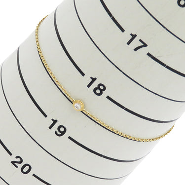 カルティエ Cartier ダムール XS B6045617 イエローゴールド K18YG ダイヤモンド ブレスレット 1Pダイヤ 一粒 750 18K 18金