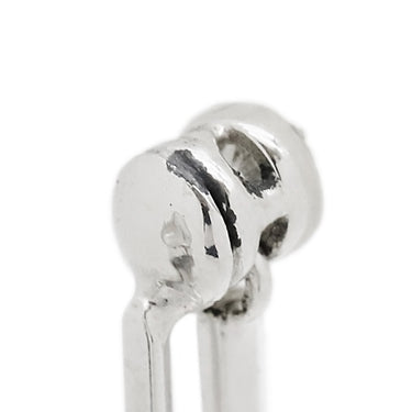 ノンブランド NON BRAND ルビー ダイヤ イヤリング ホワイトゴールド×プラチナシルバー K14WG Pt900 ルビー ダイヤモンド イヤリング Pt900 コンビ 750 レッド 赤