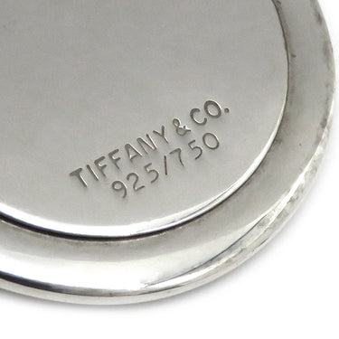 ティファニー Tiffany & Co セント クリストファー コイン イエローゴールドXシルバー K18YG シルバー925 ペンダントトップ 750AU AG925