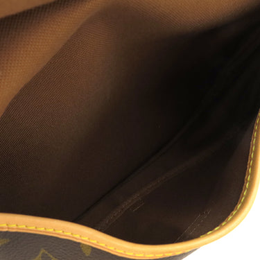ルイヴィトン LOUIS VUITTON ソミュール 30 M42256 モノグラム モノグラムキャンバス ショルダーバッグ ゴールド金具 茶 斜め掛け