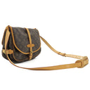 ルイヴィトン LOUIS VUITTON ソミュール 30 M42256 モノグラム モノグラムキャンバス ショルダーバッグ ゴールド金具 茶 斜め掛け