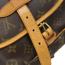ルイヴィトン LOUIS VUITTON ソミュール 30 M42256 モノグラム モノグラムキャンバス ショルダーバッグ ゴールド金具 茶 斜め掛け