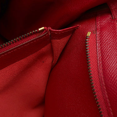 エルメス HERMES ケリー32 内縫い ルージュヴィフ クシュベル 2WAYバッグ ゴールド金具 赤 ハンドバッグ ショルダー