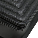 シャネル CHANEL ボーイシャネル ミニ チェーンショルダー A67085 ブラック キャビアスキン ショルダーバッグ ゴールド金具 黒