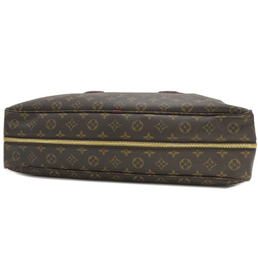 ルイヴィトン LOUIS VUITTON アントラシット ポルト ドギュマン M95531 モノグラム×レッド モノグラムキャンバス ビジネスバッグ ゴールド金具 茶 ブリーフケース ネームタグ・鍵1本欠品