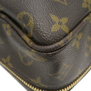 ルイヴィトン LOUIS VUITTON アントラシット ポルト ドギュマン M95531 モノグラム×レッド モノグラムキャンバス ビジネスバッグ ゴールド金具 茶 ブリーフケース ネームタグ・鍵1本欠品