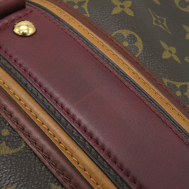 ルイヴィトン LOUIS VUITTON アントラシット ポルト ドギュマン M95531 モノグラム×レッド モノグラムキャンバス ビジネスバッグ ゴールド金具 茶 ブリーフケース ネームタグ・鍵1本欠品