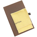 ルイヴィトン LOUIS VUITTON カードキーケース ポシェット クレ N62658 ダミエエベヌ ダミエキャンバス コインケース ゴールド金具 茶 キーチェーン付き