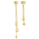 ルイヴィトン LOUIS VUITTON イヤフォンアクセサリー ナノグラム M69647 ゴールド GP ファッション雑貨 ゴールド金具 AirPods モノグラムモチーフ