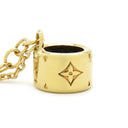 ルイヴィトン LOUIS VUITTON イヤフォンアクセサリー ナノグラム M69647 ゴールド GP ファッション雑貨 ゴールド金具 AirPods モノグラムモチーフ