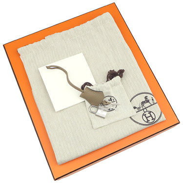 エルメス HERMES バーキン25 ベージュマルファ トゴ ハンドバッグ シルバー金具 新品 未使用