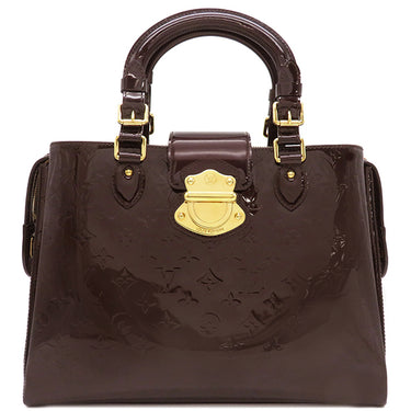 ルイヴィトン LOUIS VUITTON メルローズ アヴェニュー M93757 アラマント モノグラムヴェルニ ハンドバッグ ゴールド金具 パドロック欠品