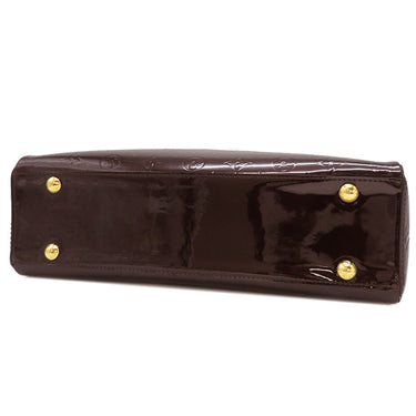 ルイヴィトン LOUIS VUITTON メルローズ アヴェニュー M93757 アラマント モノグラムヴェルニ ハンドバッグ ゴールド金具 パドロック欠品