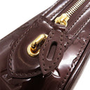 ルイヴィトン LOUIS VUITTON メルローズ アヴェニュー M93757 アラマント モノグラムヴェルニ ハンドバッグ ゴールド金具 パドロック欠品