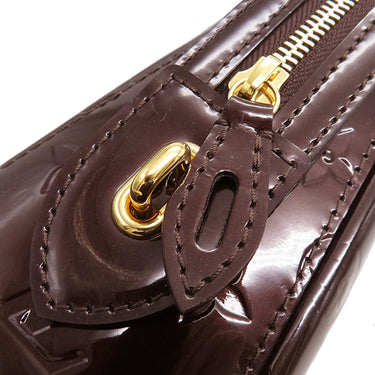 ルイヴィトン LOUIS VUITTON メルローズ アヴェニュー M93757 アラマント モノグラムヴェルニ ハンドバッグ ゴールド金具 パドロック欠品