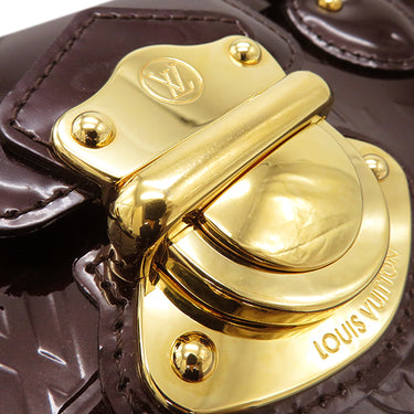 ルイヴィトン LOUIS VUITTON メルローズ アヴェニュー M93757 アラマント モノグラムヴェルニ ハンドバッグ ゴールド金具 パドロック欠品