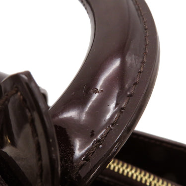 ルイヴィトン LOUIS VUITTON メルローズ アヴェニュー M93757 アラマント モノグラムヴェルニ ハンドバッグ ゴールド金具 パドロック欠品