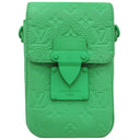 ルイヴィトン LOUIS VUITTON Sロック ヴェルティカル ウエアラブル ウォレット M81525 グリーン トリヨンレザー ショルダーバッグ 緑 マットグリーン金具