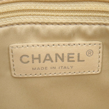 シャネル CHANEL マトラッセ GST トートバッグ A50995 ベージュ キャビアスキン トートバッグ シルバー金具 ココマーク チェーンショルダー