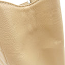 シャネル CHANEL マトラッセ GST トートバッグ A50995 ベージュ キャビアスキン トートバッグ シルバー金具 ココマーク チェーンショルダー