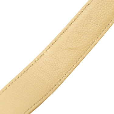 シャネル CHANEL マトラッセ GST トートバッグ A50995 ベージュ キャビアスキン トートバッグ シルバー金具 ココマーク チェーンショルダー